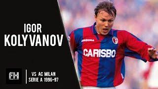 Igor Kolyvanov ● Goal and Skills ● Bologna 1-2 AC Milan ● Serie A 1996-97