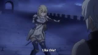 DanMachi » Bell Cranel sparring with Ais Wallenstein