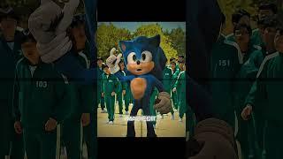 WOWW SONIC TEAM IN SQUIDGAME  #knuckles #tails   #sonic3 #squidgame2 #shadow