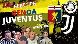 GENOA JUVENTUS LIVE REACTION