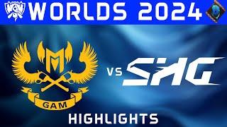 GAM vs SHG Highlights ALL GAMES | Worlds 2024 | Play-Ins Day 2 | GAM Esports vs SoftBank HAWKS