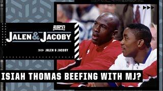 Isiah Thomas STILL has time for Michael Jordan beef  | Jalen & Jacoby