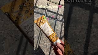 Rating few of my suncreens  #beautybloggers #skinbeautytips #skincare #skincareproducts #spf