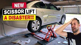 I Bought a Chinese Katools Car Scissor Lift and it's a TOTAL DISASTER! Unboxing & Review Katools X80