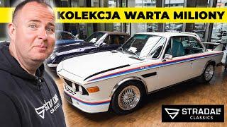 Unikatowe BMW i Mercedesy warte MILIONY EURO! Zwiedzam Classic-Remise Berlin