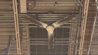 Industrial Ceiling Fans at Home Depot (Danvers MA Older)(Greatest Hits Remake)