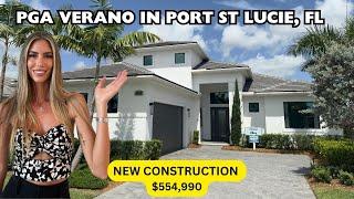 PGA Verano Riley Model Home Tour | Luxurious Living in Port St. Lucie