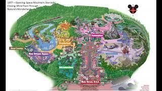 Mapping Disneyland's Evolution: 1955-2022