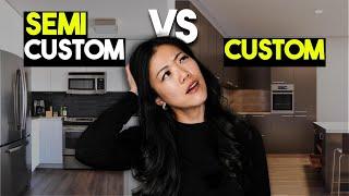 The BIGGEST Difference Between SEMI CUSTOM and CUSTOM Homes