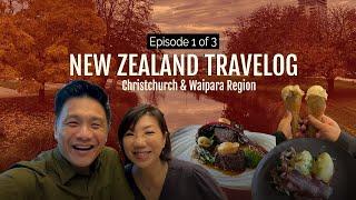 New Zealand Travelog | Ep 1 of 3  - Christchurch & Waipara, truffle farm, waka, feijoa, wine tasting