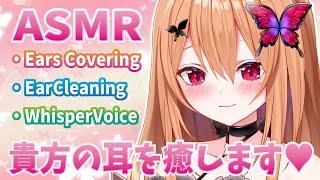 【ASMR】 EarCleaning ゆっくりねてもろてぇてぇ【vtuber/胡蝶ここあ】