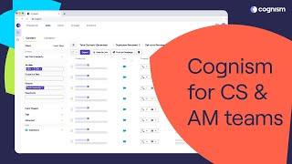 Cognism for CS/AM team | Retention and expansion workflows