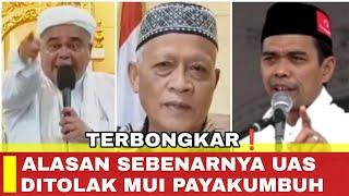 TERBONGKAR ALASAN SEBENARNYA USTADZ ABDUL SOMAD DITOLAK CERAMAH DI PAYAKUMBUH