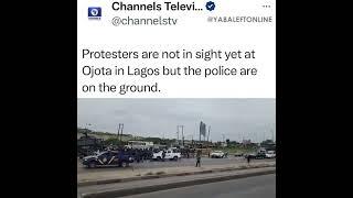 protesting situation in Lagos #trendinginnigeria #endbadgovernance @glitch_10S