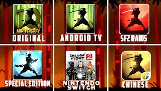 ALL VERSIONS OF SHADOW FIGHT 2