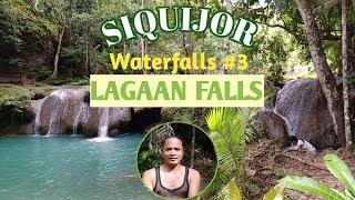 LAGAAN WATERFALLS. Lazi, Siquijor, Philippines.