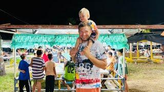 The simple and happy life of a Russian family in the Philippines