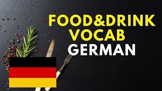 Food and Drink in German | Learn German Vocabulary | How to learn German | Learning German