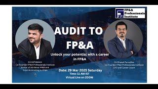Audit to FP&A Webinar