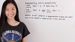 How to evaluate limits graphically | Math with Janine