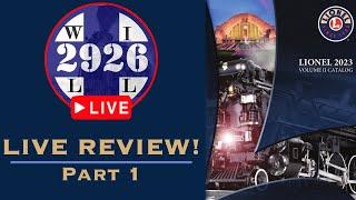 Lionel 2023 Vol 2 Catalog Review Part 1!