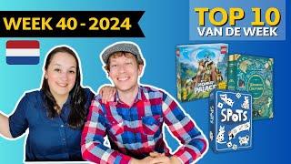 Top 10 Best verkochte bordspellen van week 40!