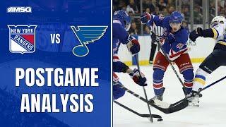 Blues Win First Game With Montgomery As Coach Against Rangers In The Garden | New York Rangers