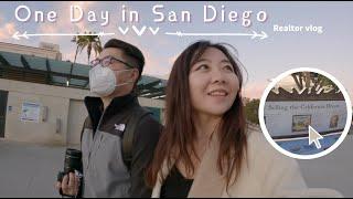 【Daily Vlog】圣地亚哥一日游-跟着感觉去旅行 |Old Town San Diego| 两百年前的ADU｜Cabrillo National Monument｜Little Italy