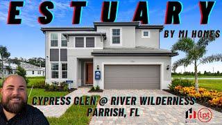 MI Homes | Estuary | 3Beds | 2.5Baths | 2,766SF | Cypress Glen @ River Wilderness | Parrish, FL