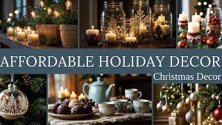 Affordable and Budget-Friendly Christmas Decoration Ideas 2024 | Beautiful & Elegant Holiday Decor