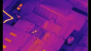 Solar panel thermal anomaly
