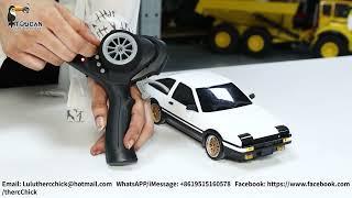 REVIEW!! AE86 drift car in 1/14 Scale , Something FUN for everyone!