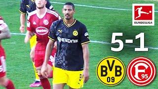 Haller Comeback & Malen Brace | Borussia Dortmund vs. Fortuna Düsseldorf 5-1 | Highlights