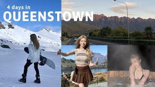 Queenstown Travel VLOG  | ski trip, deer park, the onsen hotpool & must try food