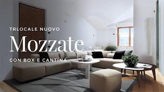 ◼︎ Case a Mozzate | Trilocale Nuovo + Box | FattoreCasa