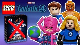 NEW 2025 LEGO Marvel FANTASTIC FOUR Set Leaks! + Superman 2025 sets!