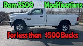 2015 Ram 2500 CHEAP Upgrades