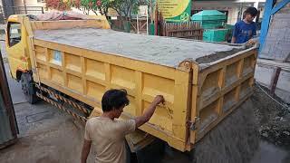 Dumping Pasir Bangka 1 truk colt PS 5,5 kubik