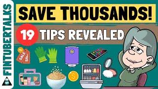 19 EXTREME FRUGAL LIVING TIPS That Really Work (THIS can save you THOUSANDS)  Money Saving Hacks