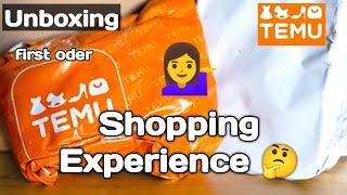 My first temu parcel unboxing | Shopping Haul  Online Shopping Experience | @hsworld9995