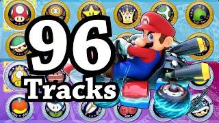 The Exhausting 96 Track Mario Kart 8 Challenge