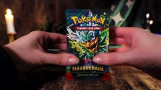 Pokemon Twilight Masquerade Opening  ASMR Cards Sounds / Crinkles / Soft Spoken