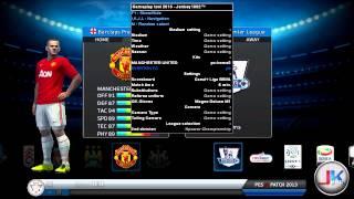 PES2013 Gameplay tool : extra kits selection