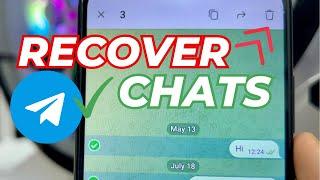 How to Recover Telegram Deleted Messages 2025