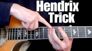 An Easy Chord trick I learned from Hendrix... a guitar lesson