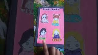 diy BLACKPINK notebook