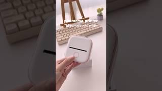 ️ unboxing the phomemo T02 portable mini printer #unboxing #thermalprinter #asmr