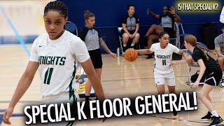 #1 Girls Basketball Player Special K is the Ultimate Floor General ️