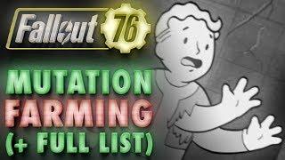 Fallout 76 All Mutations List & Farming Guide: How to Get & Keep Mutations + Reduce Negative Effects