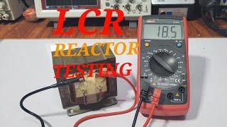 #35 Why Reactor Is So Important Inverter AC.How check Reactor  AC.LCR Meter Reactor Checking.